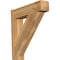 Ekena Millwork Traditional Rough Sawn Craftsman Outlooker, Western Red Cedar, 8"W x 32"D x 32"H OUT08X32X32TRA04RWR - alternate 1